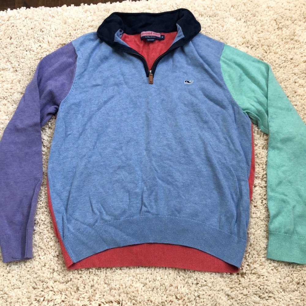 Vineyard Vines Multicolor Quarter zip size M